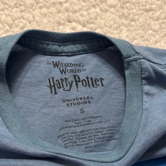 Universal Studios Harry Potter Blue Tee - Picture 2 of 4